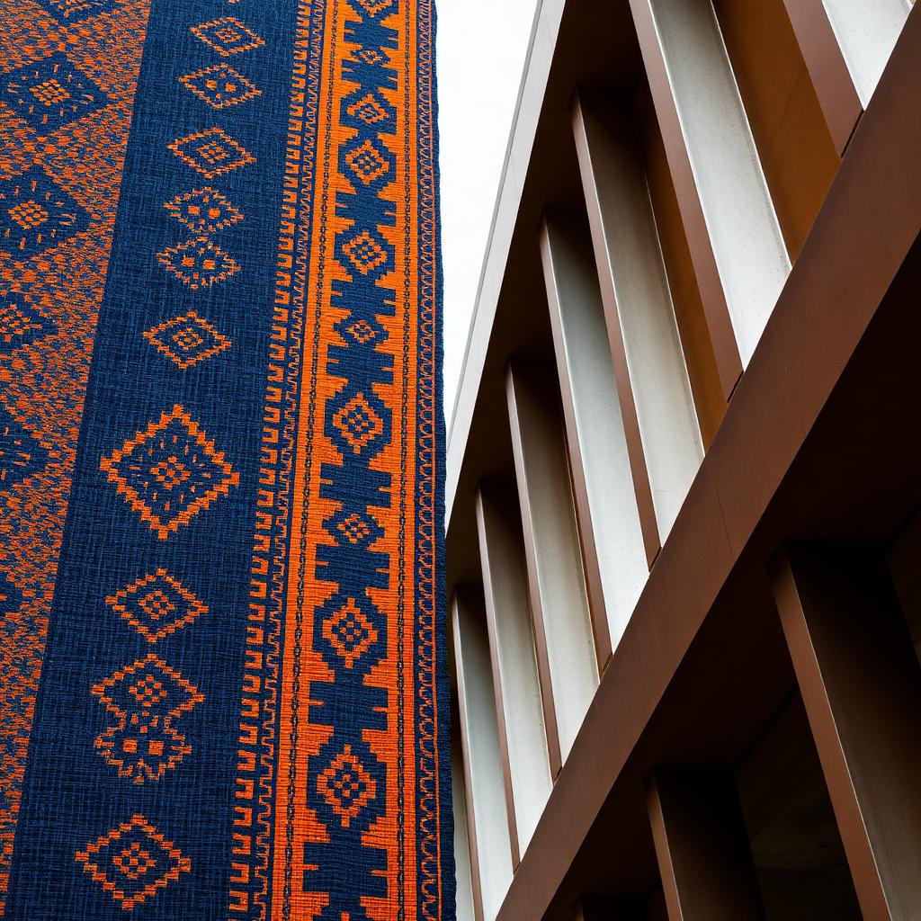 Textiles et architecture ouest-africaine